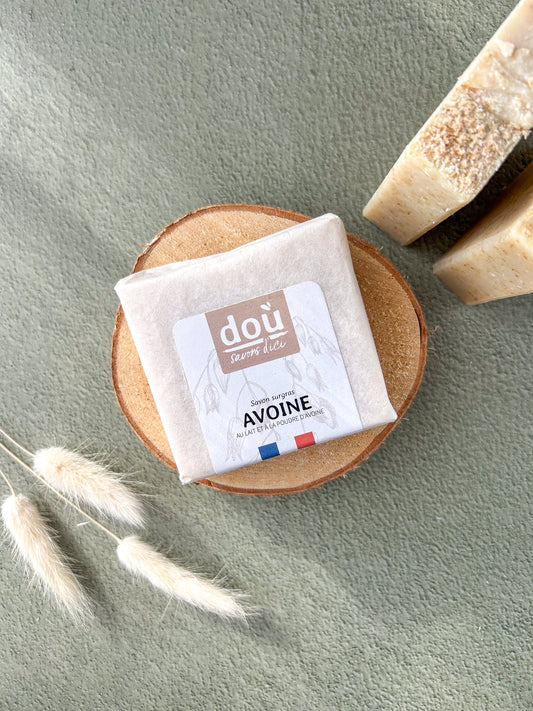 Savon au lait d'avoine bio